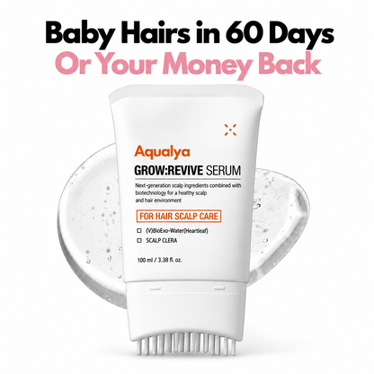 AQUALYA Korean Hair Serum – Stronger-Looking Hair from the Roots