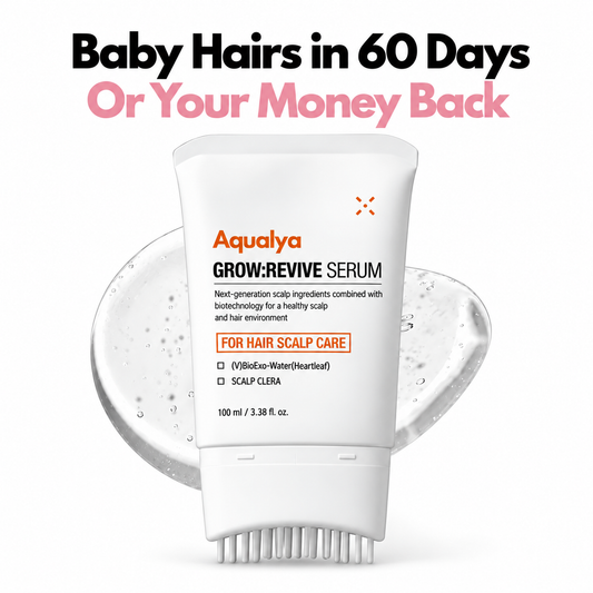 AQUALYA Korean Hair Serum – Stronger-Looking Hair from the Roots