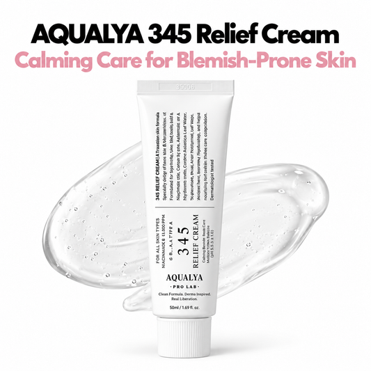 345 Relief Cream – Calming Care for Blemish-Prone Skin