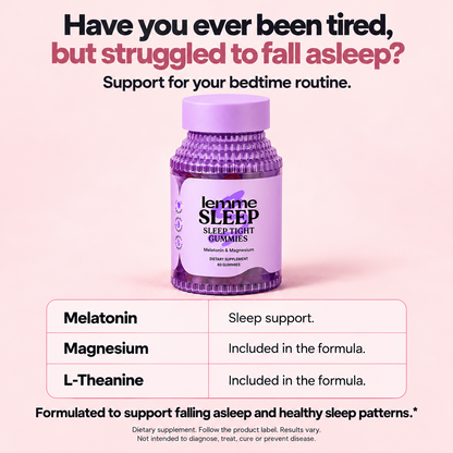 LEMME – Daily Supplements for Skin, Sleep, Calm & Energy